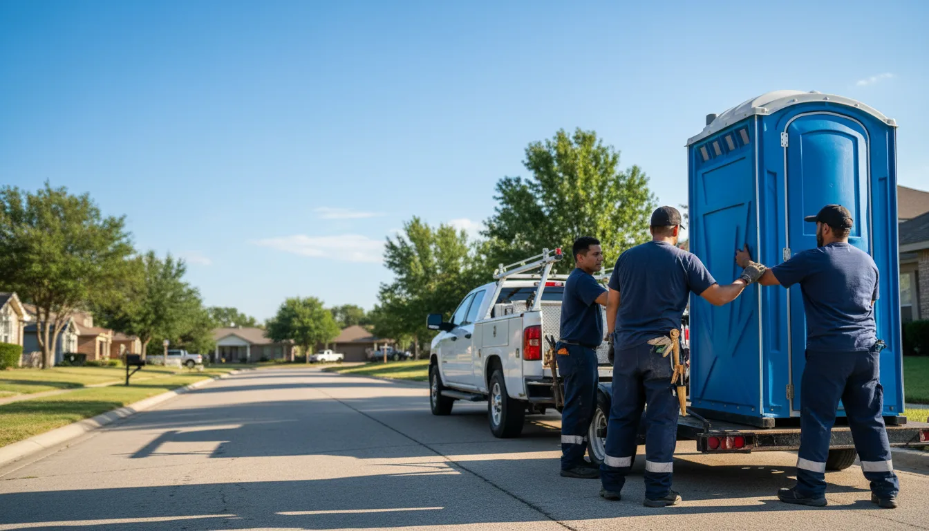 Portable Toilet Rental in Stoutsville, OH near me